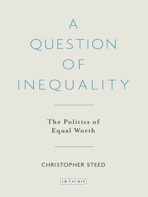 cover image of A Question of Inequality